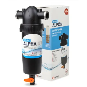 עמיעד אלפא מתקן לסינון ולהפחתת שיקוע אבנית