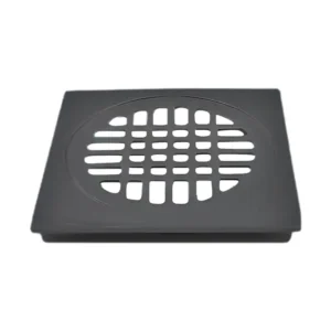 רשת מונחת מרובעת לקופסת ביקורת צבע שחור