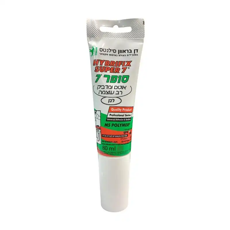 סופר 7 שפורפרת 80 מ"ל - לבן סופר 7 שפורפרת 80 מ"ל - לבן