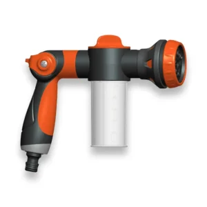 דף הבית אקדח השקיה מתכוונן עם מכל לסבון – 8 מצבים LP29