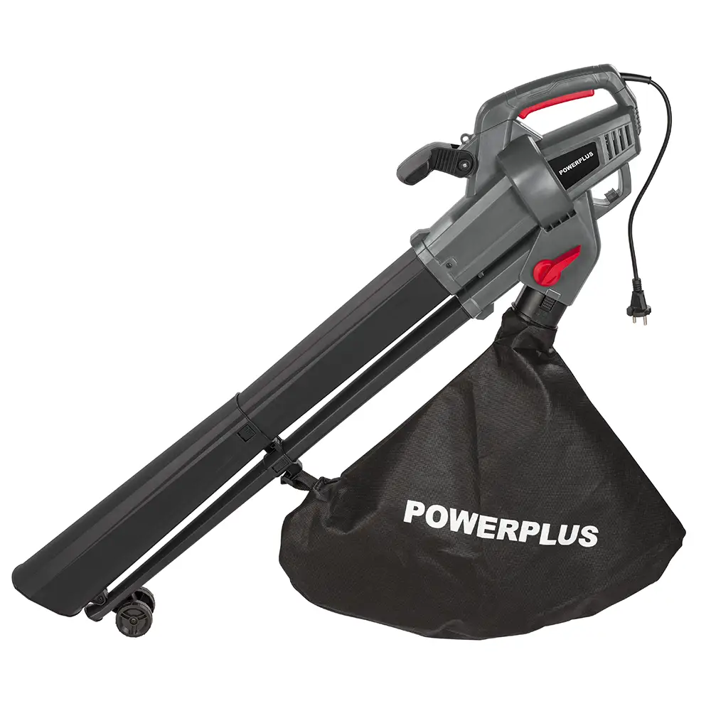 מפוח ושואב עלים חשמלי Power Plus 3300W מפוח ושואב עלים חשמלי Power Plus 3300W – תמונה 2