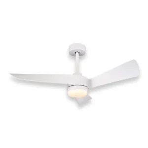 דף הבית מאוורר תקרה “46 כולל תאורת 18W LED – לבן – Midea Gale Glide