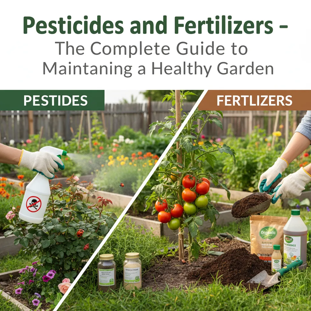 הדברה ודישון – המדריך המלא לשמירה על גינה בריאה