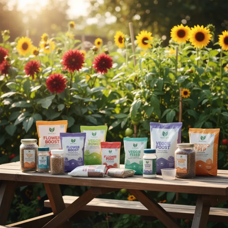 סוגי דשנים – איך לבחור את הדשן הנכון לגינה שלכם?