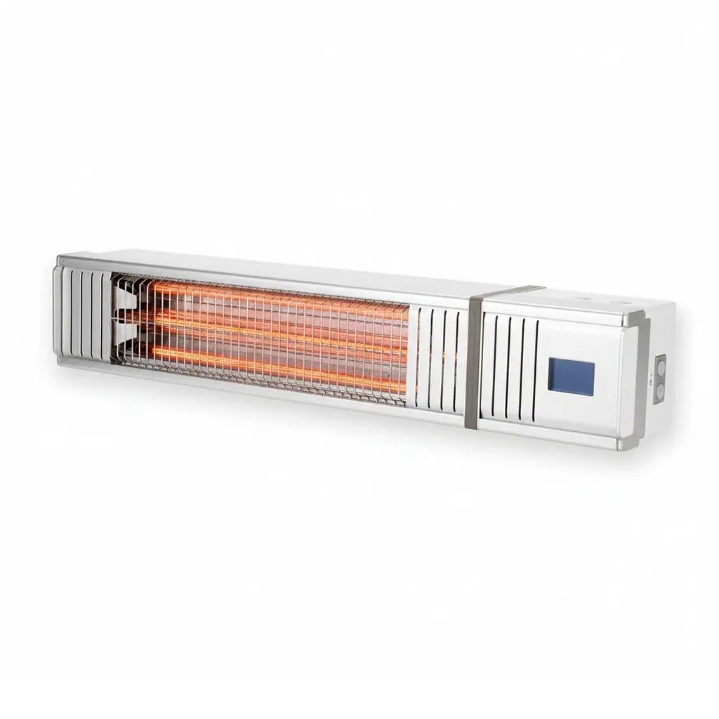 תנור אמבטיה הלוגן רוז גולד 2000W כרום - EL-28 תנור אמבטיה הלוגן רוז גולד 2000W כרום - EL-28 – תמונה 2