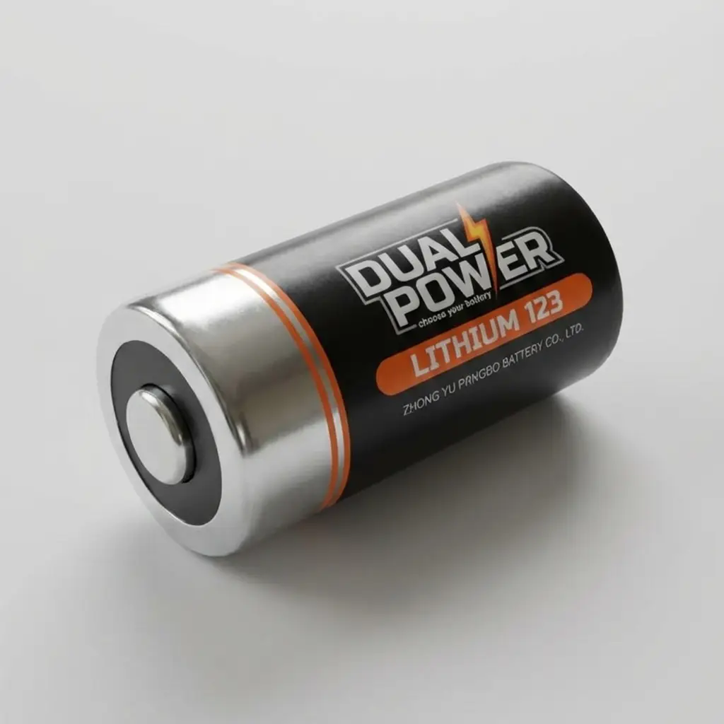 בליסטר 1 סוללה 3V CR123A ליתיום - DUAL POWER בליסטר 1 סוללה 3V CR123A ליתיום - DUAL POWER – תמונה 2