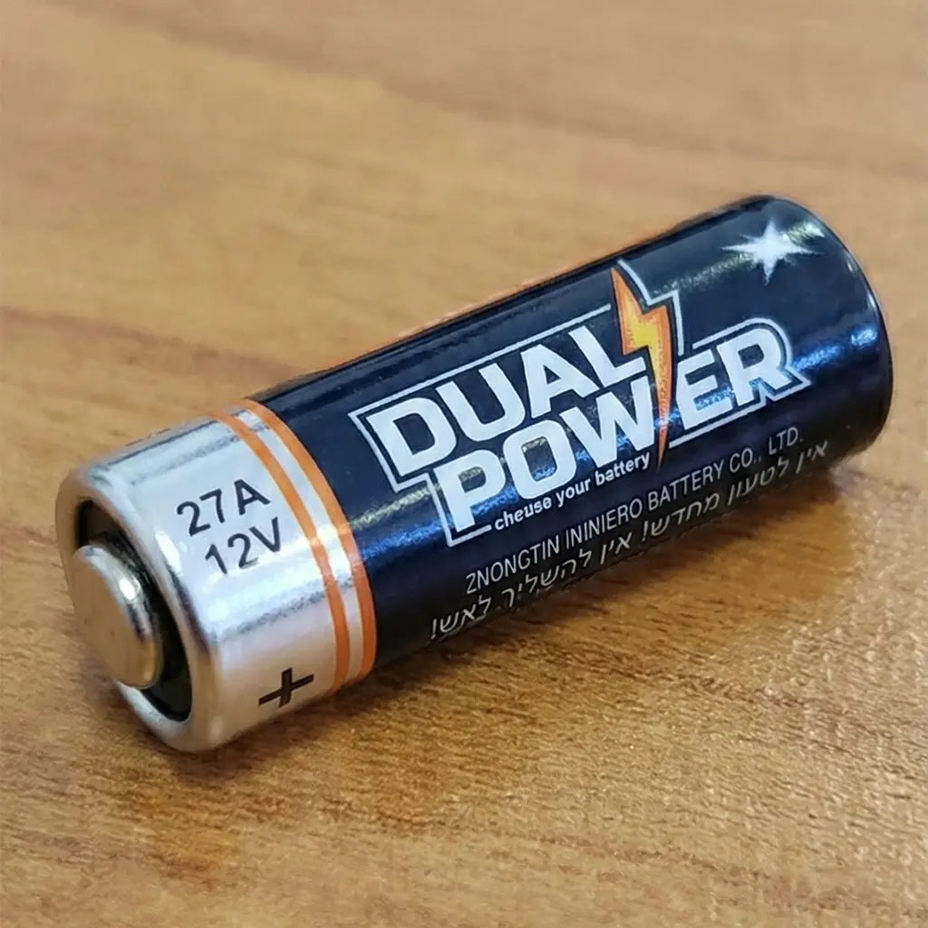 בליסטר 5 סוללות 27A 12V סופר אלקליין – DUAL POWER בליסטר 5 סוללות 27A 12V סופר אלקליין – DUAL POWER – תמונה 2